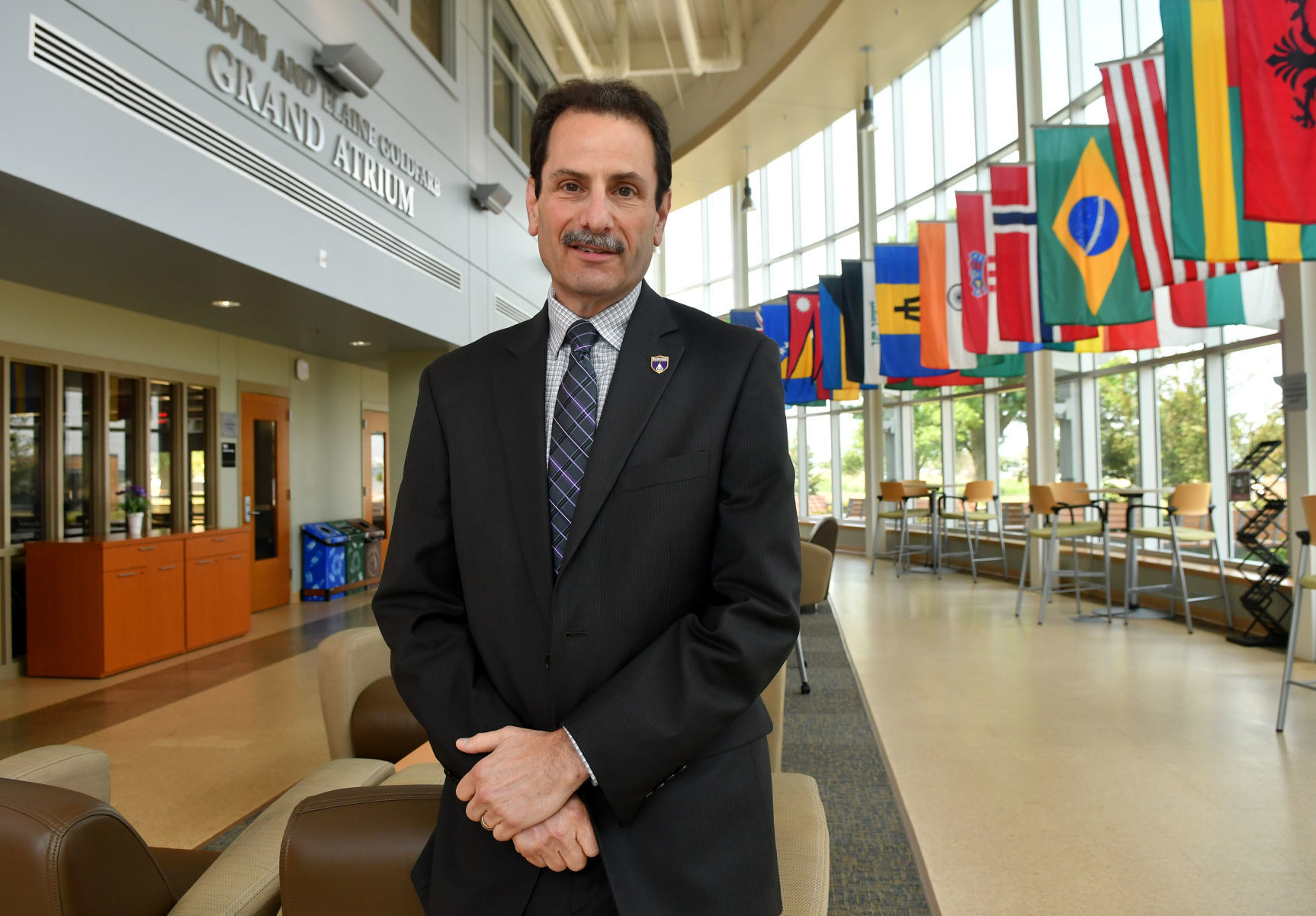 Acting President of Western Illinois University Martin Abraham.